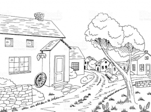 village clipart