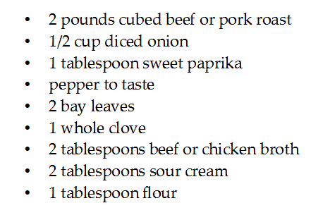 Wurzfleisch ingredients