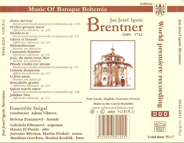 brentner cd verso