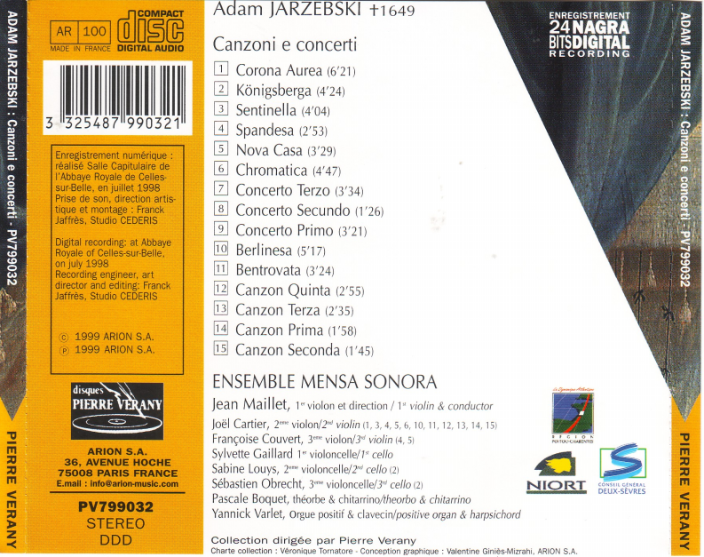 jarzebski cd verso