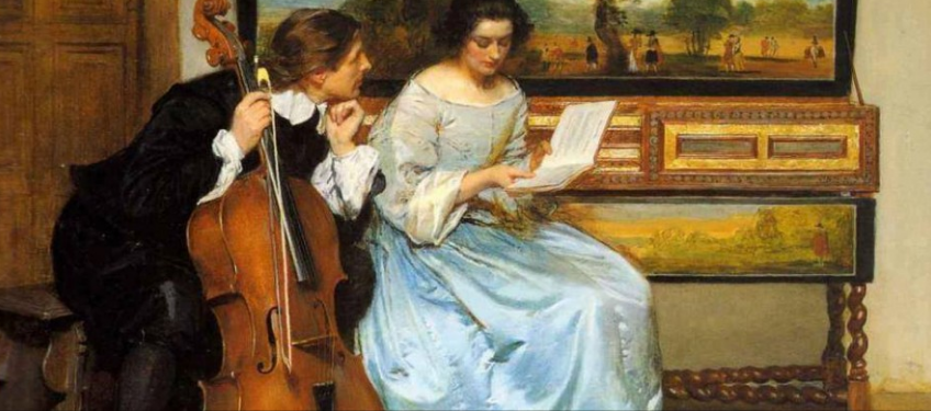 musicians painting