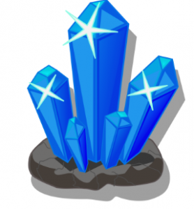 crystals clipart