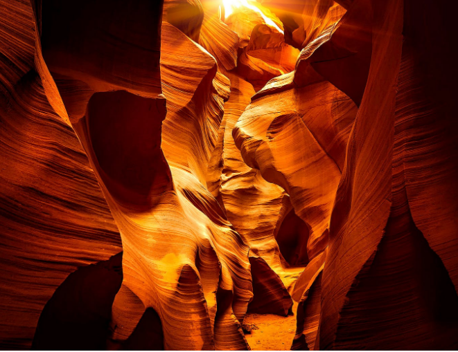 slot canyon