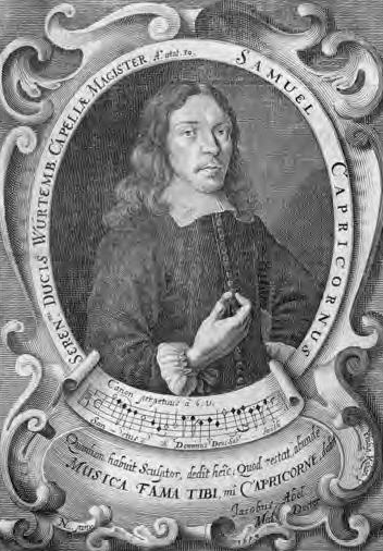 Samuel Capricornus portrait