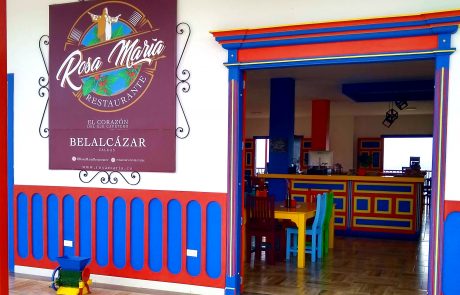 Restaurant in Belalcazar, Caldas, Colombia