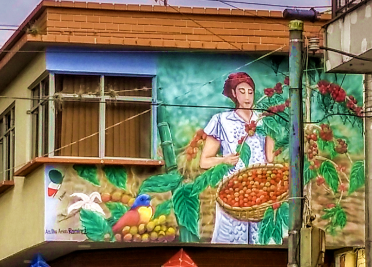 Montenegro, Quindio, mural