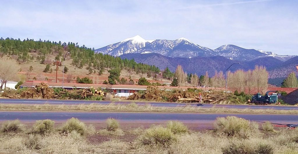 Humphrey's Peak near Flagstaff, AZ