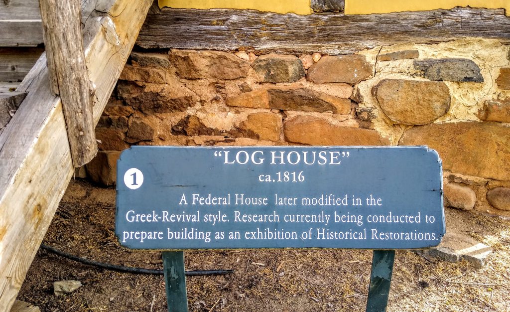 Log House, Historic Bethabara, Winston-Salem, NC